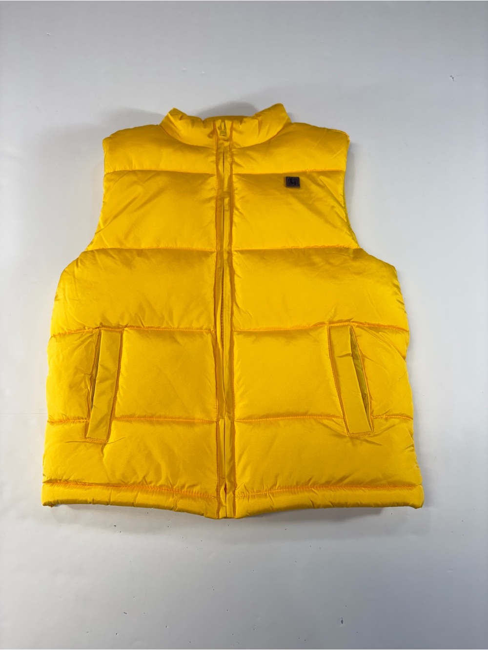 Janie and Jack Yellow Puffer Vest NWT Size 5/6